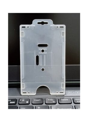 Vertical Transparent Double Sided Card Holder (Pack of 10)